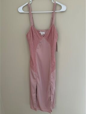 XS/S Lani the Label NWT pink satin gown